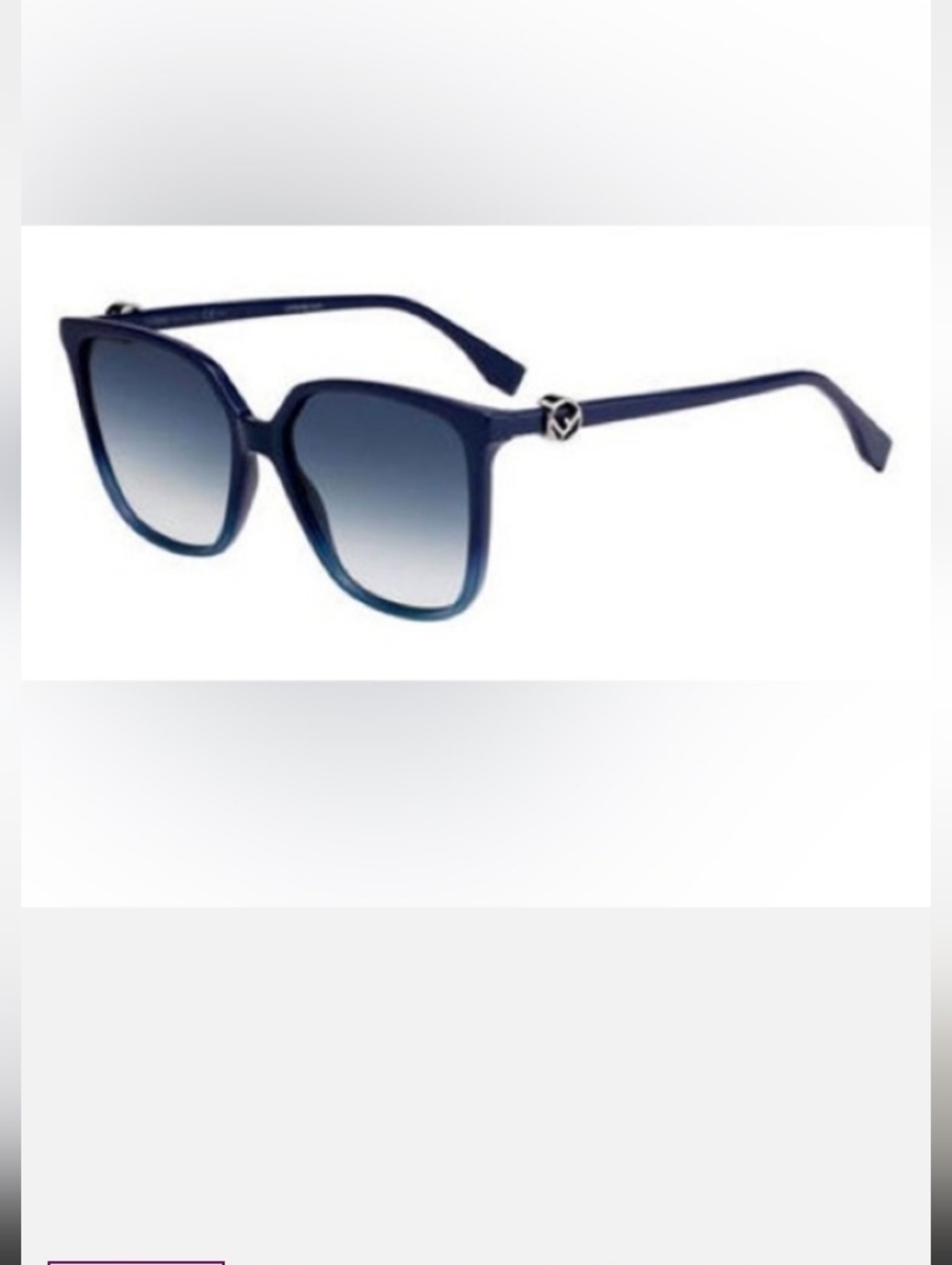 Fendi Navy and Gradient Sunglasses
